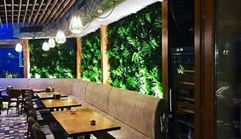 Jardin vertical en Barcelona