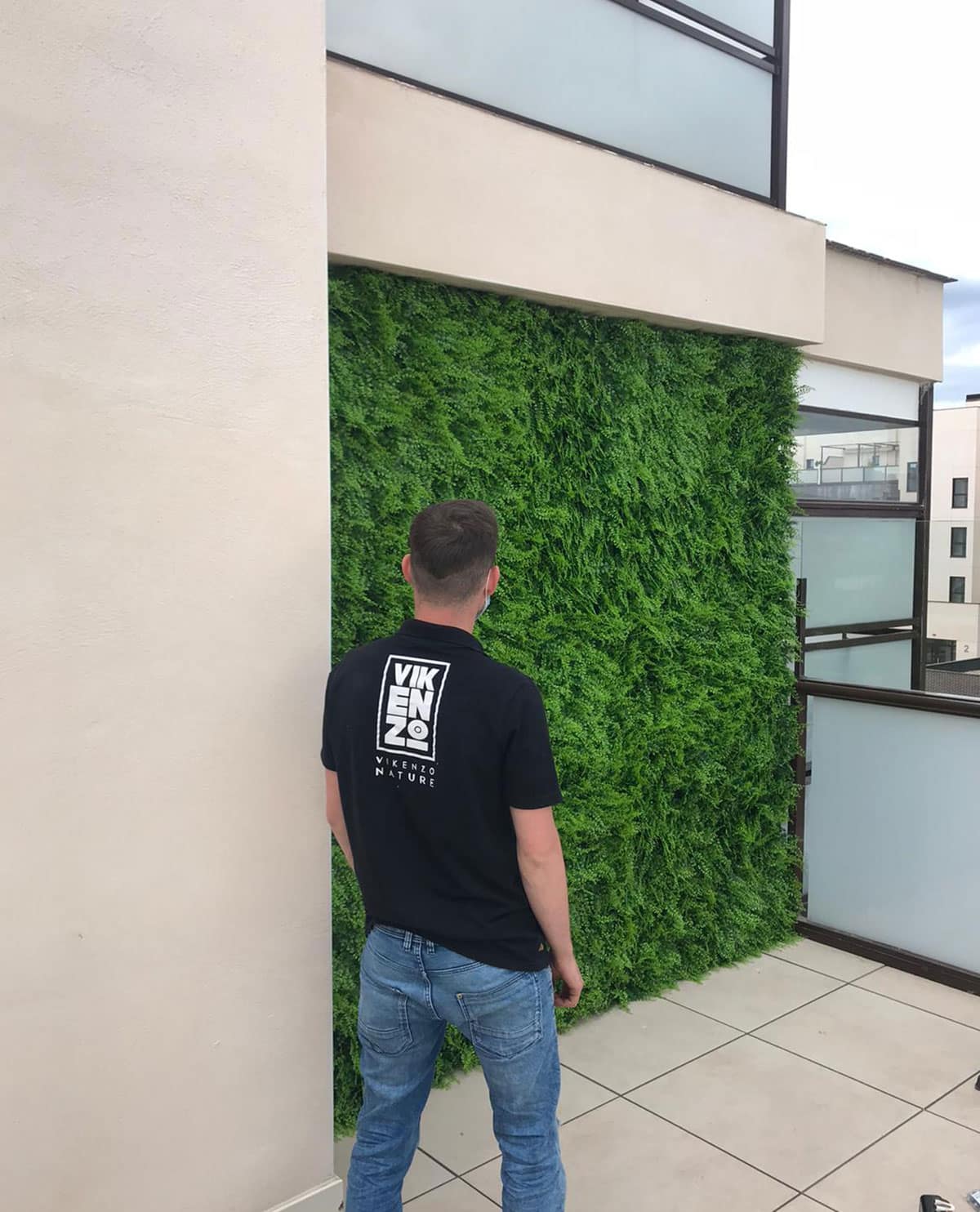 jardin vertical en colmenar de la oreja