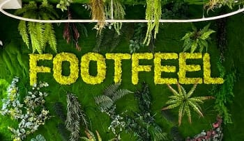 Jardín vertical artificial en FOOTFEEL ISM