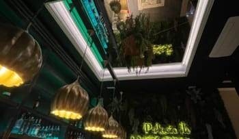 Jardín vertical en Restaurante en el centro de Madrid