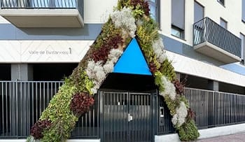Jardín vertical en STAY KRONOS