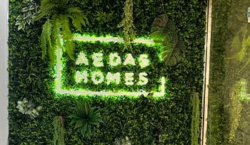 Jardín vertical AEDAS HOMES